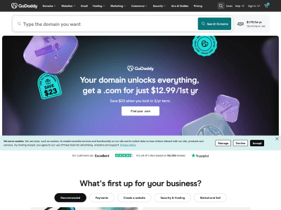 godaddy offers
