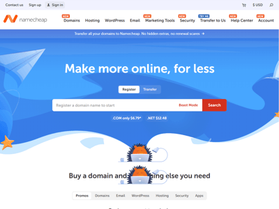 namecheap offers