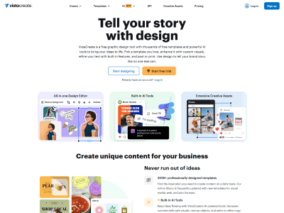 vista create offers